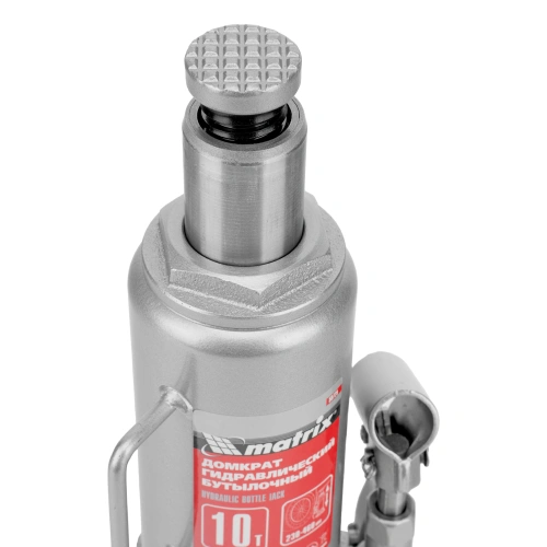 Домкрат гидравлический бутылочный, 10 т, высота подъема 230-460 мм Matrix купить в Москве с доставкой по всей России | ProtosMarket.ru