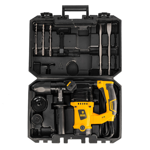 Перфоратор электрический RHV-1100-26, SDS-plus, 1100 Вт, 4 Дж, 3 режима Denzel по ценам производителя в Челябинске с доставкой по всей России