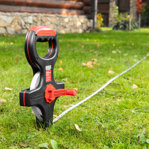 Рулетка геодезическая, 50 м х 12,5 мм, металлическая лента, открытый корпус Matrix по ценам производителя в Челябинске с доставкой по всей России