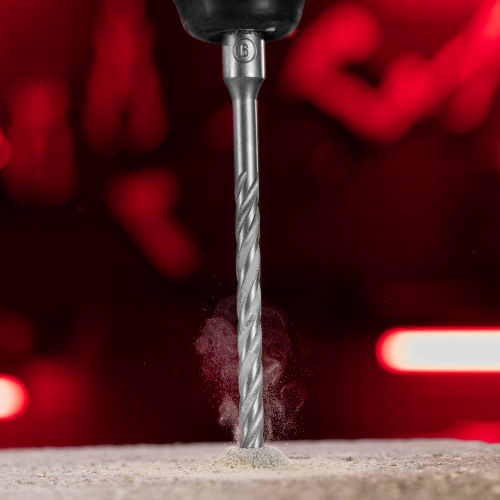 Бур по бетону, 6 x 160 мм, SDS Plus c крестовой пластиной Matrix по ценам производителя в Челябинске с доставкой по всей России