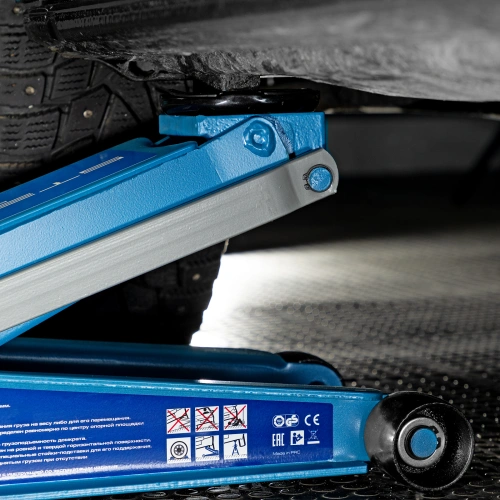 Домкрат гидравлический подкатной 3 т, быстрый подъем, Low profile quick lift, 75-505 мм, профессиональный STELS по ценам производителя в Челябинске с доставкой по всей России