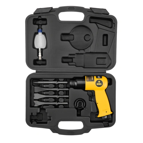 Пневматический молоток НР4500 + набор насадок, 113 л/мин, 4500 уд/мин Denzel по ценам производителя в Челябинске с доставкой по всей России