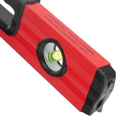 Уровень алюминиевый, 600 мм, фрезерованный, 3 глазка, две эргономичные ручки Matrix по ценам производителя в Челябинске с доставкой по всей России