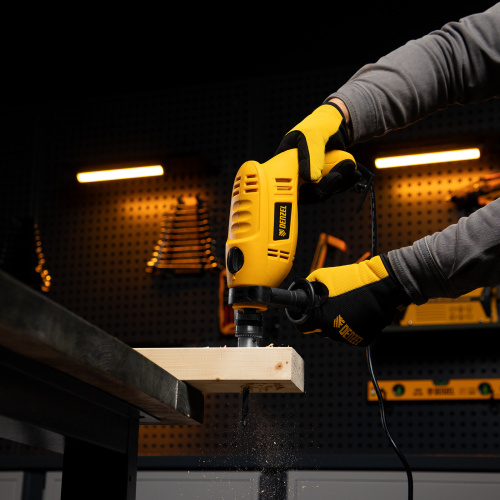 Дрель ударная ID-550, 550 Вт, 0-2900 об/мин, 46400 уд/мин Denzel по ценам производителя в Челябинске с доставкой по всей России