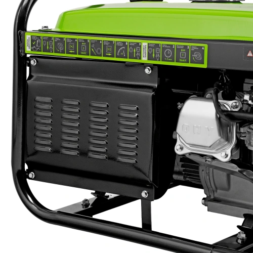 Генератор бензиновый БС-3500, 3.2 кВт, 230В, четырехтактный, 15 л, ручной стартер Сибртех по ценам производителя в Челябинске с доставкой по всей России