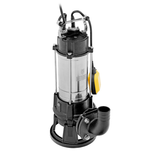 Фекальный насос FP1800-KS, 1800 Вт, напор 17 м, 26000 л/ч, нож-измельчитель Denzel по ценам производителя в Челябинске с доставкой по всей России