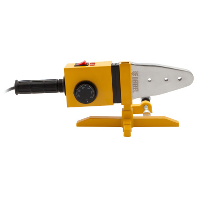 Аппарат для сварки пластиковых труб DWP-1500, 1500 Вт, 260-300 град, комплект насадок, 20-63 мм Denzel по ценам производителя в Челябинске с доставкой по всей России