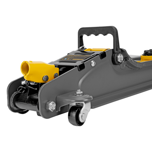 Домкрат гидравлический подкатной с фиксатором, 2,5 т, 85-385 мм Denzel по ценам производителя в Челябинске с доставкой по всей России