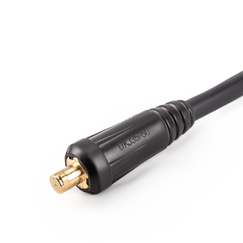 Кабель сварочный_Клемма 500А_Вилка 35-50, сеч. 50 мм2, 3 м по ценам производителя в Челябинске с доставкой по всей России