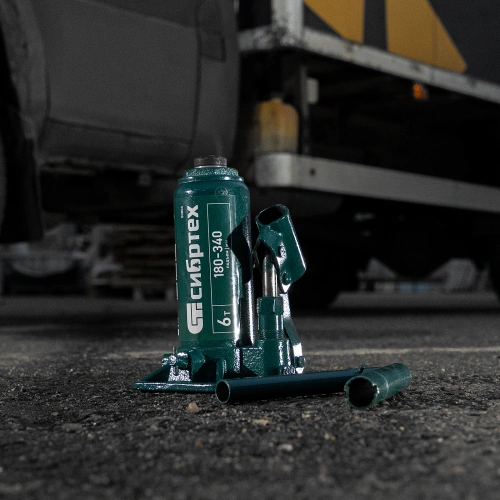 Домкрат гидравлический бутылочный, 6 т, 180-340 мм Сибртех по ценам производителя в Челябинске с доставкой по всей России