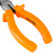Длинногубцы изогнутые Classic, 160 мм, шлифованные, пластмассовые рукоятки Sparta по ценам производителя в Челябинске с доставкой по всей России