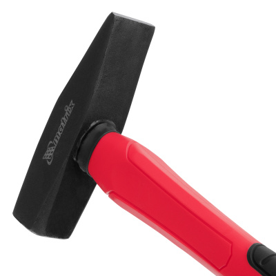 Молоток слесарный optimal, 400 г, фибергласовая обрезиненная рукоятка, квадратный боек Matrix по ценам производителя в Челябинске с доставкой по всей России