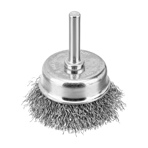 Набор щеток для дрели, 1 Плоская 50мм, 2 Чашки 25-50мм, шпилька, нерж. вит. проволока Denzel по ценам производителя в Челябинске с доставкой по всей России