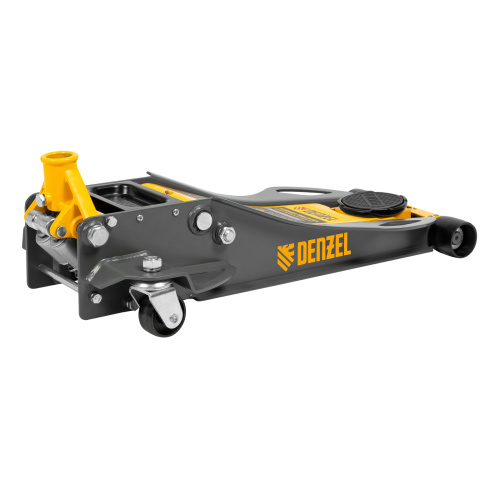 Домкрат гидравлический подкатной, 3 т, 75-500 мм, быстрый подъем, низкий подхват, проф. Denzel по ценам производителя в Челябинске с доставкой по всей России