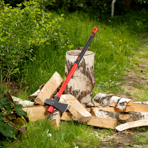 Колун, 3600 г, фибергласовое обрезиненное топорище 900 мм Matrix по ценам производителя в Челябинске с доставкой по всей России