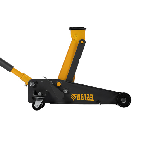 Домкрат гидравлический подкатной 3 т, с фиксатором, быстрый подъем, 135-480 мм, профессиональный Denzel по ценам производителя в Челябинске с доставкой по всей России