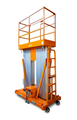 Подъемник мачтовый аккумуляторный 200 кг, 12/14 м, 24/80 В/Ач TOR GTWY12-200S DC 2-мачтовый по ценам производителя в Челябинске с доставкой по всей России