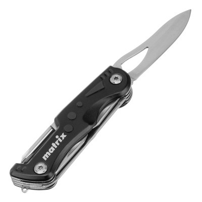 Нож многофункциональный, 7 функций, в чехле, 107 мм Matrix по ценам производителя в Челябинске с доставкой по всей России