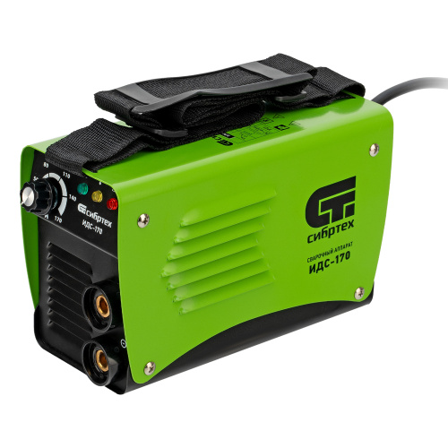 Аппарат инверторный дуговой сварки ИДС-170, 170 А, ПВ 80%, диаметр электрода 1.6-3.2 мм Сибртех по ценам производителя в Челябинске с доставкой по всей России