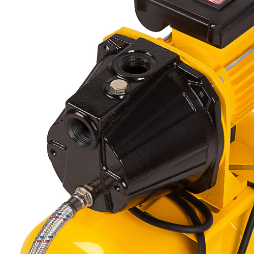 Насосная станция PS1100С, 1100 Вт, 4500 л/ч, ресивер 24 л, подъем 46 м, чугун Denzel по ценам производителя в Челябинске с доставкой по всей России