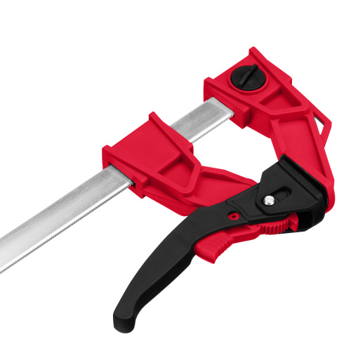 Струбцина реечная быстрозажимная, усиленная, пластиковый корпус рычажно-храповой механизм, 500 х 100 х 661 мм, штанга 5 х 22 мм Matrix по ценам производителя в Челябинске с доставкой по всей России