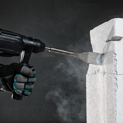 Зубило плоское, изогнутое 40 x 260 мм, SDS Plus Gross по ценам производителя в Челябинске с доставкой по всей России