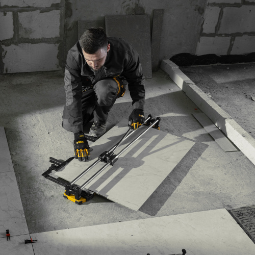 Плиткорез 1000х14мм, цельнометал. напр., каретка на подш., стальная станина, рукоятка-пенал Denzel по ценам производителя в Челябинске с доставкой по всей России