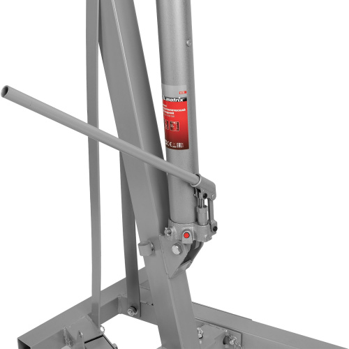 Кран гидравлический, 1 т, H подъема 25-2060 мм, складной (комплект из 2 частей) Matrix по ценам производителя в Челябинске с доставкой по всей России