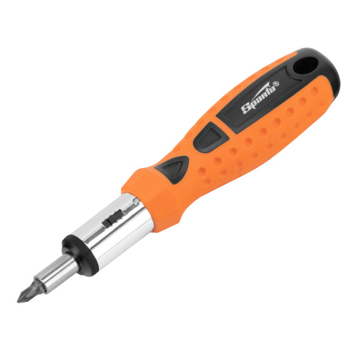 Отвертка реверсивная, биты, головки торцевые, 14 шт, Sparta по ценам производителя в Челябинске с доставкой по всей России