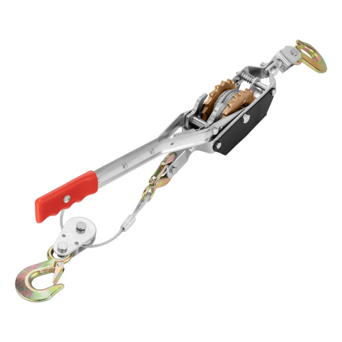 Лебедка рычажная, тяга 2 т, подъем 0.8 т, двойное храповое колесо Matrix по ценам производителя в Челябинске с доставкой по всей России