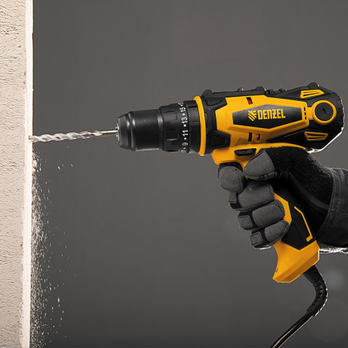 Дрель-шуруповерт сетевая ударная ISD-300-13 Denzel по ценам производителя в Челябинске с доставкой по всей России