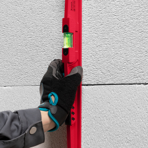 Уровень алюминиевый, 600 мм, литой, 2 глазка (1 фронтальный), ударная площадка Matrix по ценам производителя в Челябинске с доставкой по всей России