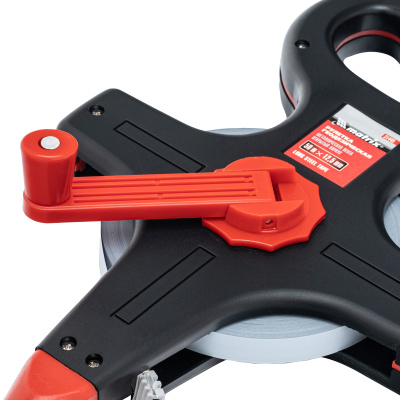 Рулетка геодезическая, 50 м х 12,5 мм, металлическая лента, открытый корпус Matrix по ценам производителя в Челябинске с доставкой по всей России