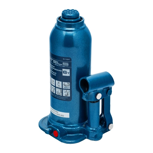 Домкрат гидравлический бутылочный, 6 т, h подъема 207-404 мм Stels по ценам производителя в Челябинске с доставкой по всей России