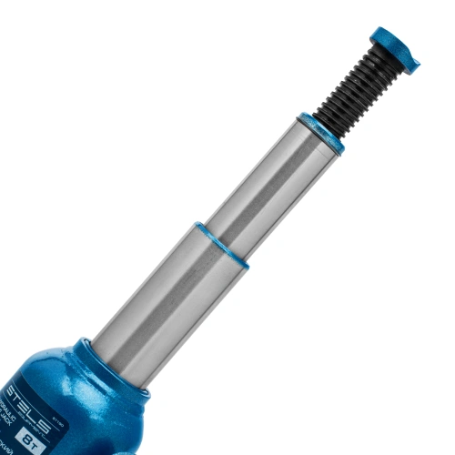 Домкрат гидравлический бутылочный телескопический, 8 т, подъем 180-410 мм Stels по ценам производителя в Челябинске с доставкой по всей России