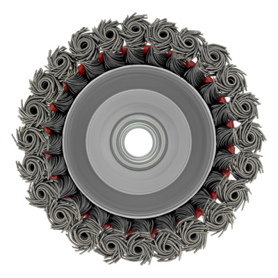 Щетка для УШМ, 100 мм, М14, "чашка", крученая проволока 0.8 мм Matrix по ценам производителя в Челябинске с доставкой по всей России