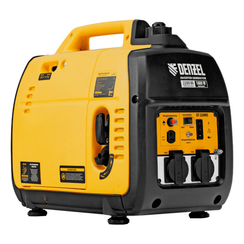 Генератор инверторный GT-2200iS, 2.2 кВт, 230 В, бак 4 л, закрытый корпус, ручной старт Denzel по ценам производителя в Челябинске с доставкой по всей России