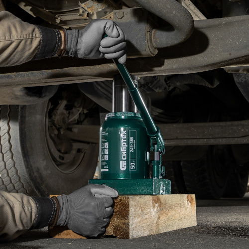 Домкрат гидравлический бутылочный, 50 т, 245-385 мм Сибртех по ценам производителя в Челябинске с доставкой по всей России