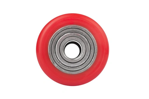 Колесо полиуретан 80х70 мм с подшипником для тележек и платформ BF/DF-III/RHP/AC/DF/CW2/PWH/CRA/CRO по ценам производителя в Челябинске с доставкой по всей России