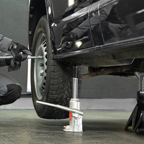 Домкрат гидравлический бутылочный, 4 т, h подъема 194-372 мм Matrix по ценам производителя в Челябинске с доставкой по всей России