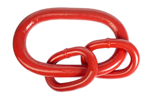 Кольцо овальное с дополнительными звеньями и плоским профилем TOR 17,0 t (г/п 17,0 т) (D) по ценам производителя в Челябинске с доставкой по всей России