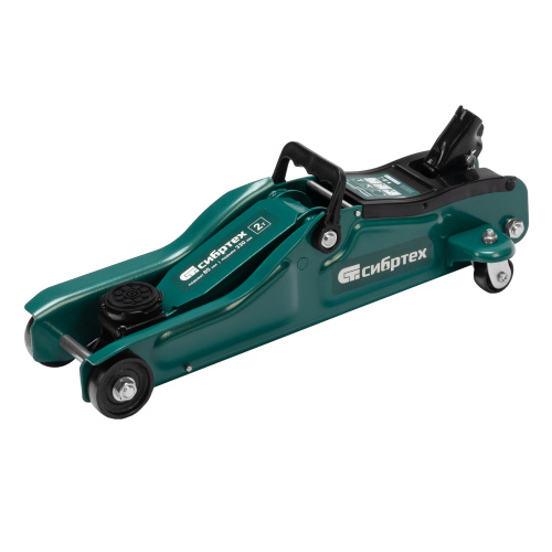 Домкрат гидравлический подкатной, 2 т, 85-330 мм, низкий подхват Сибртех по ценам производителя в Челябинске с доставкой по всей России