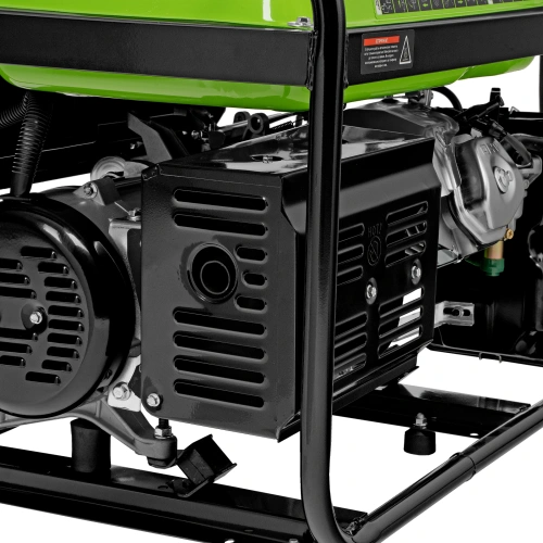 Генератор бензиновый БС-8000, 6,6 кВт, 230В, четырехтактный, 25 л, ручной стартер Сибртех по ценам производителя в Челябинске с доставкой по всей России