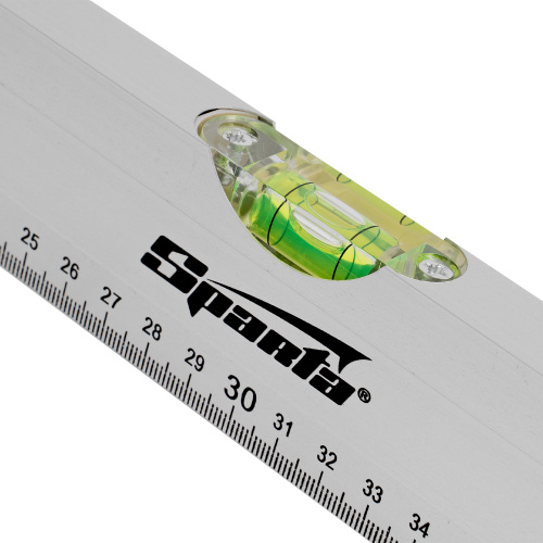 Уровень алюминиевый, 600 мм, 3 глазка, линейка Sparta по ценам производителя в Челябинске с доставкой по всей России