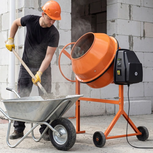 Бетоносмеситель БСН-180П, мощность 700 Вт, полиамидный венец Сибртех по ценам производителя в Челябинске с доставкой по всей России