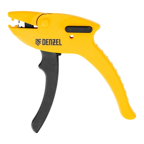 Щипцы для зачистки электропроводов, сечением 0,2-6 мм2, функция обрезания проводов Denzel по ценам производителя в Челябинске с доставкой по всей России