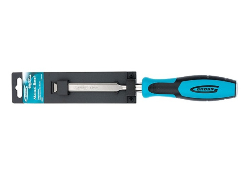 Долото-стамеска Piranha, 13 мм, двухкомпонентная эргономичная рукоятка Gross по ценам производителя в Челябинске с доставкой по всей России