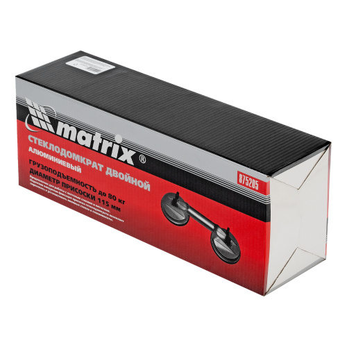 Стеклодомкрат алюминиевый двойной Matrix по ценам производителя в Челябинске с доставкой по всей России