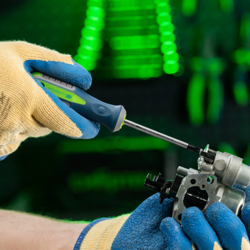 Набор отверток, CrV, трехкомпонентные рукоятки, 6 предметов Сибртех по ценам производителя в Челябинске с доставкой по всей России