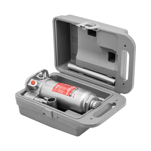 Домкрат гидравлический бутылочный, 5 т, высота подъема 216-413 мм, в пластиковый кейсе Matrix по ценам производителя в Челябинске с доставкой по всей России